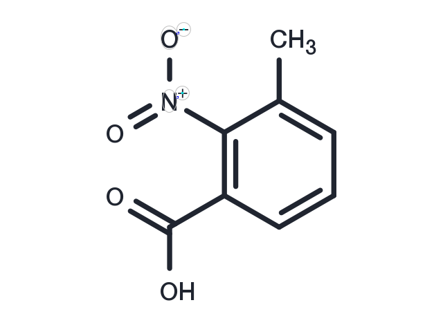 3-Methyl-2-nitrobenzoic acid Chemical Structure