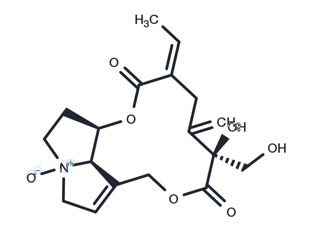 Riddelline N-oxide Chemical Structure