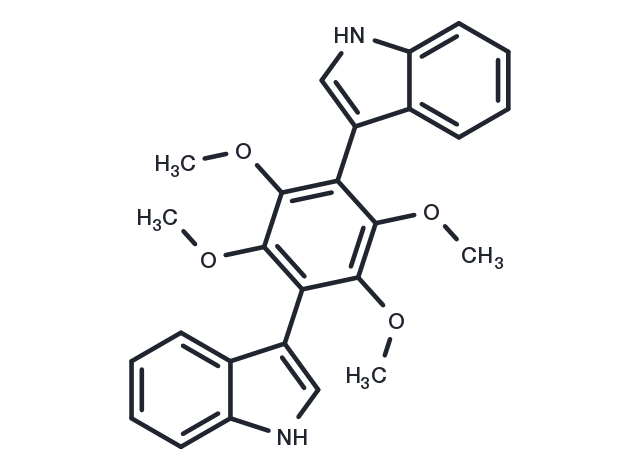 Asterriquinol D dimethyl ether Chemical Structure