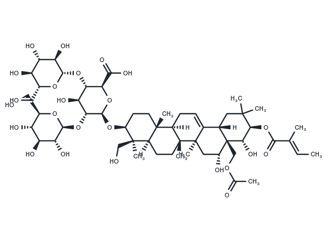 Isoescin IA Chemical Structure