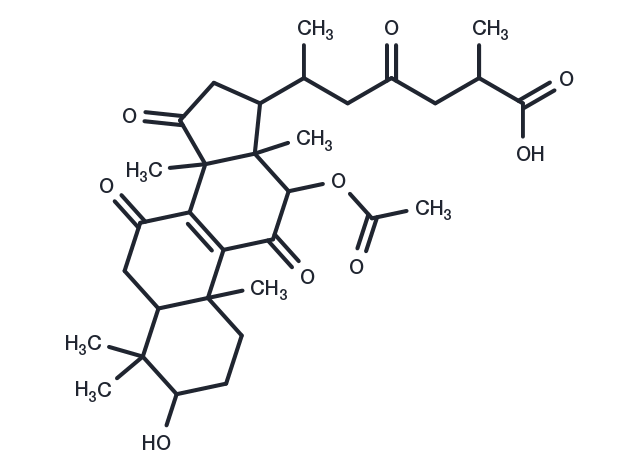 Ganoderic acid H Chemical Structure
