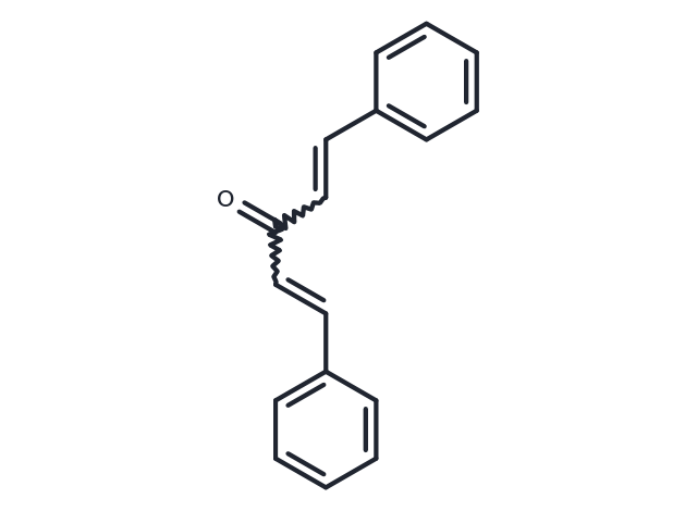 Dibenzalacetone Chemical Structure
