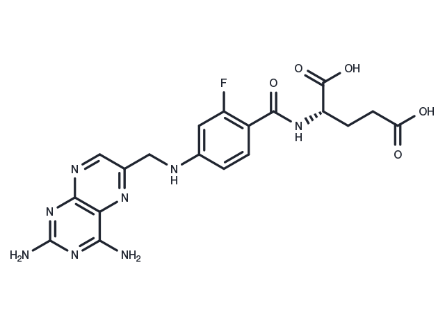 2'-Fluoroaminopterin Chemical Structure