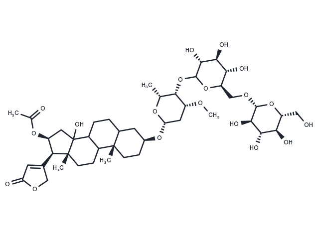 Gentiobiosyloleandrin Chemical Structure