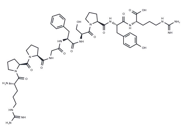 [Tyr8] Bradykinin Chemical Structure