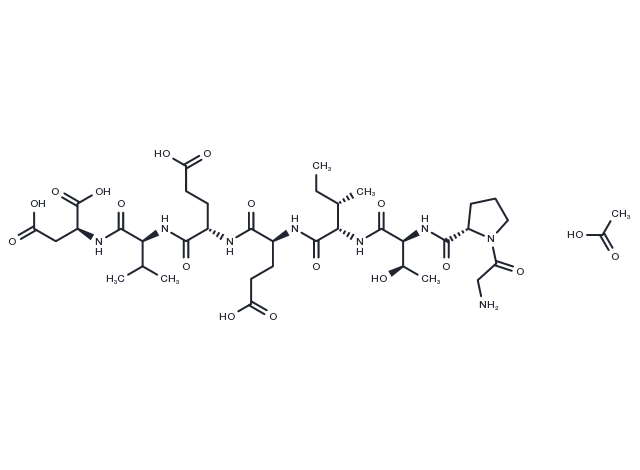 Hsp70-derived octapeptide acetate Chemical Structure