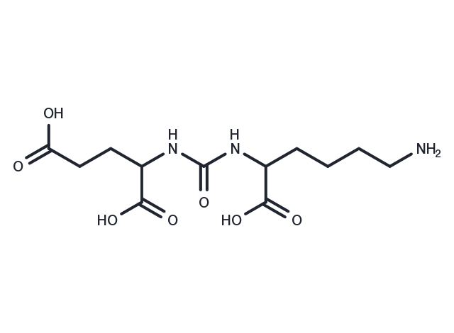 Glu-urea-Lys Chemical Structure