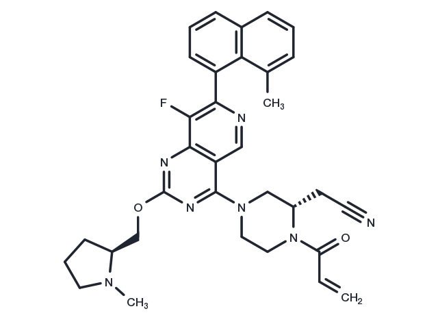 KRAS G12C inhibitor 42 Chemical Structure
