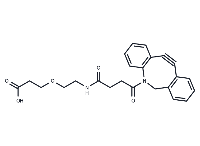 DBCO-PEG1-acid Chemical Structure