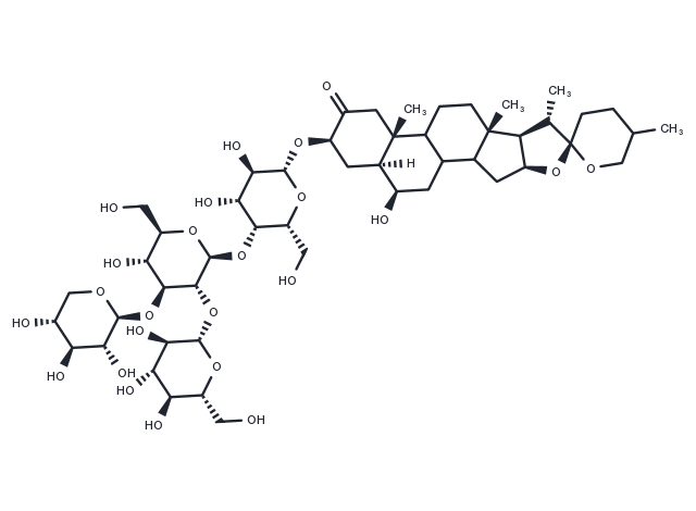 Yayoisaponin B Chemical Structure
