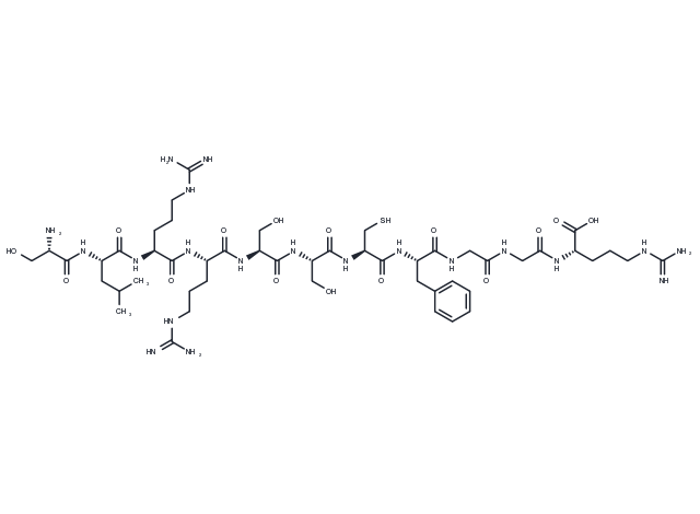 ANP (1-11), rat Chemical Structure