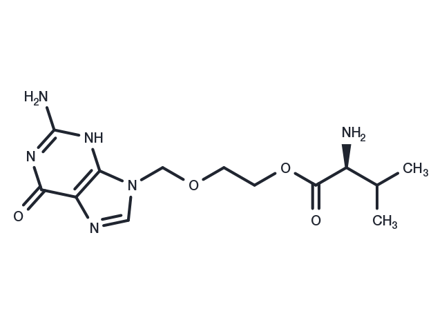 Valaciclovir Chemical Structure