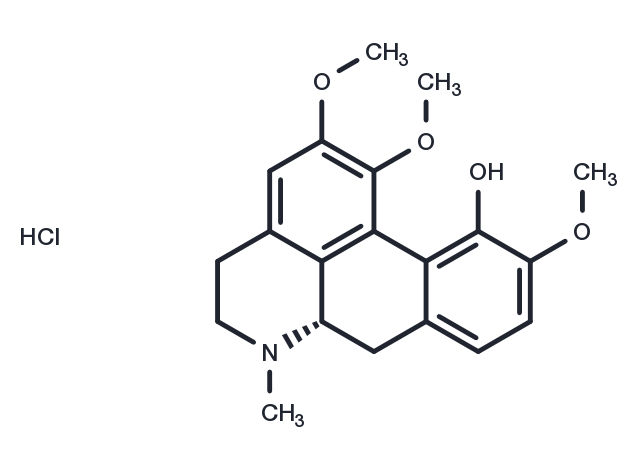(+)-Isocorydine hydrochloride Chemical Structure