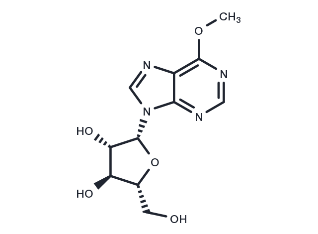 6-Methoxypurine arabinoside Chemical Structure