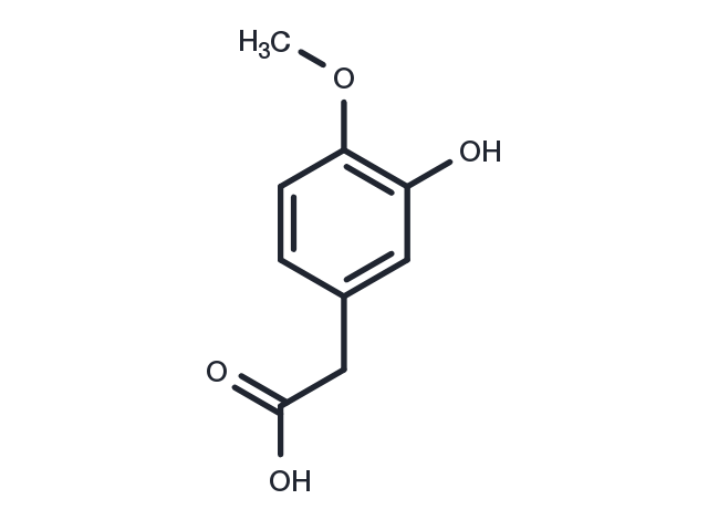 Isohomovanillic acid Chemical Structure
