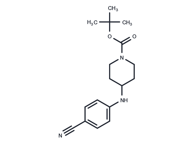 1-Boc-4-[(4-cyanophenyl)amino]-piperidine Chemical Structure