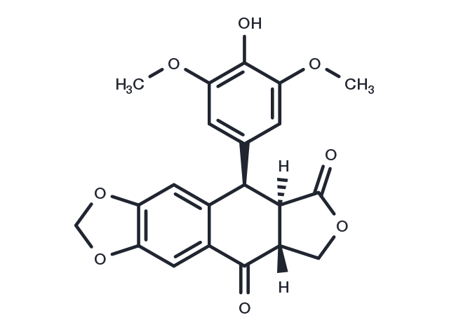 4'-Demethylpodophyllotoxone Chemical Structure