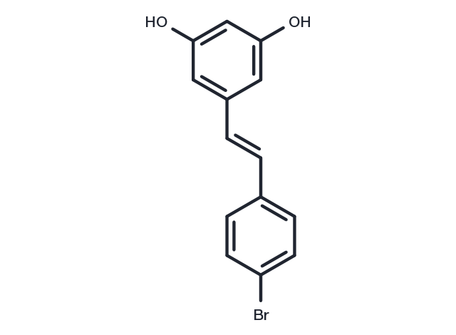 4'-bromo-Resveratrol Chemical Structure