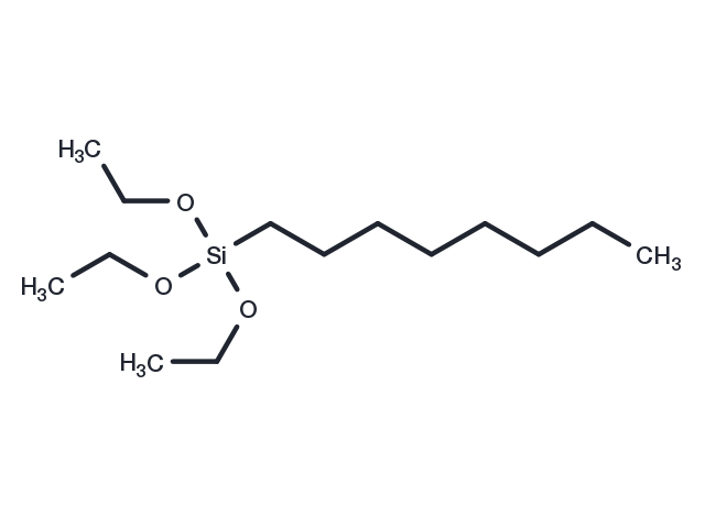 Triethoxyoctylsilane Chemical Structure
