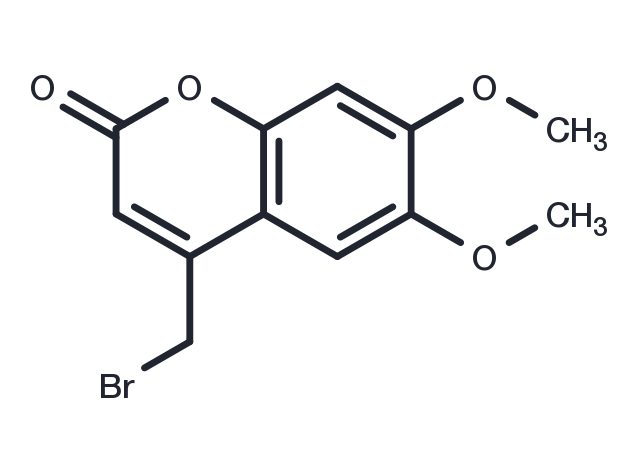 4-Bromomethyl-6,7-dimethoxycoumarin Chemical Structure