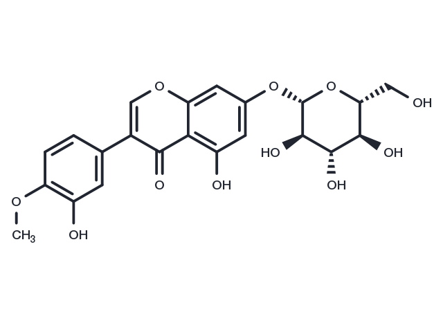 Pratensein-7-O-β-D-glucopyranoside