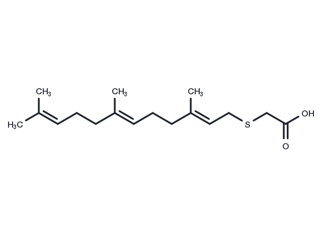 S-Farnesyl Thioacetic Acid Chemical Structure