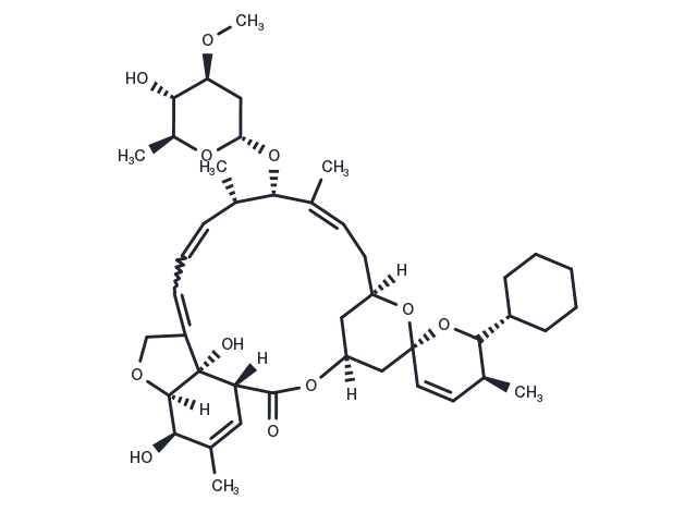 Doramectin monosaccharide Chemical Structure