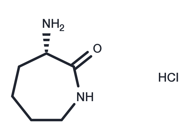 L-Lysine lactam (hydrochloride) Chemical Structure