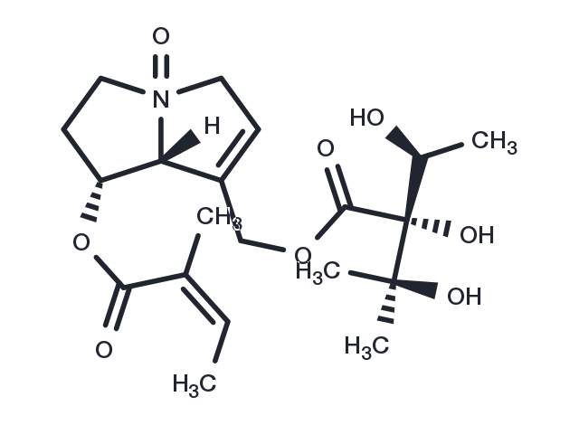 Echimidine N-oxide Chemical Structure