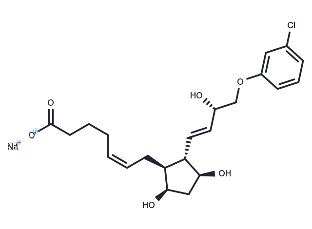 Cloprostenol sodium salt Chemical Structure