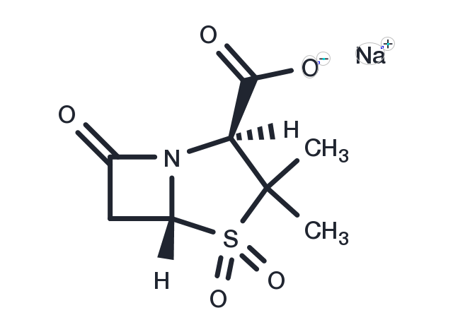 Sulbactam sodium Chemical Structure
