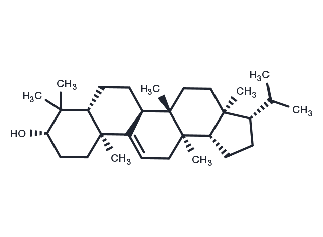 Isoarborinol Chemical Structure