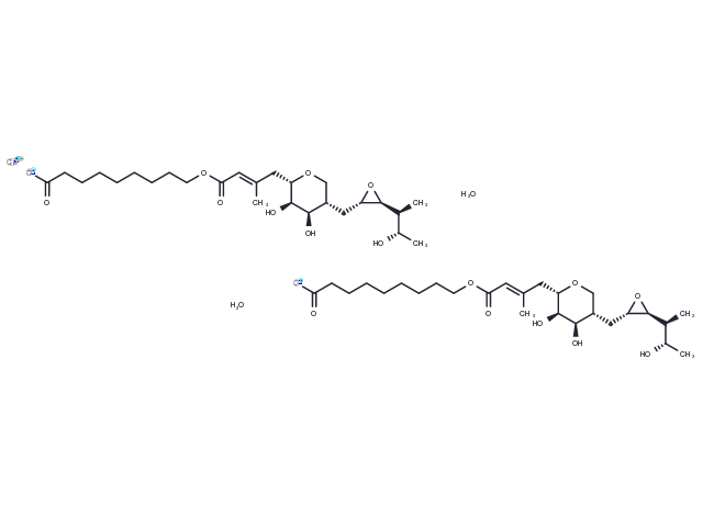 Mupirocin calcium hydrate Chemical Structure