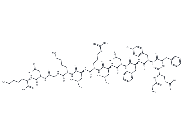 Collagen type IV alpha1 (531-543) Chemical Structure