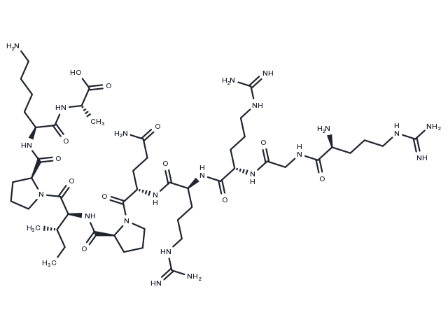 HCV Core Protein (59-68) Chemical Structure