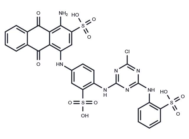 CIBACRON BLUE 3G-A Chemical Structure