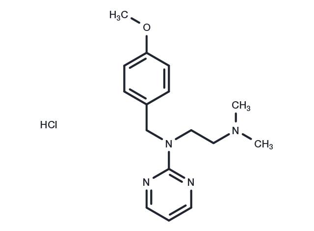 Thonzylamine hydrochloride Chemical Structure