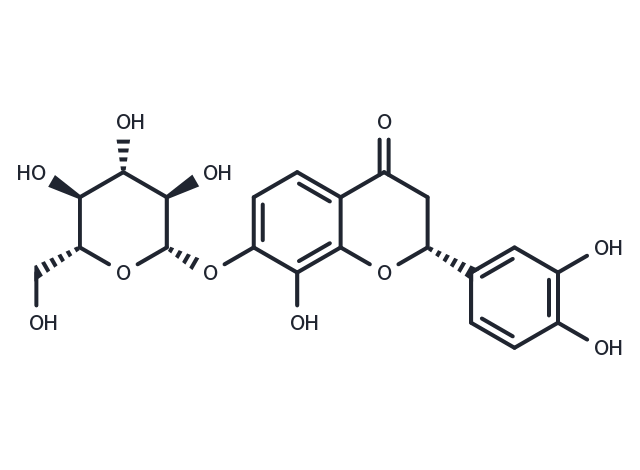 (2R)-Flavanomarein Chemical Structure
