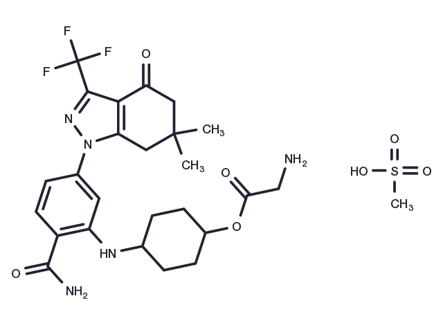 PF-04929113 Mesylate Chemical Structure
