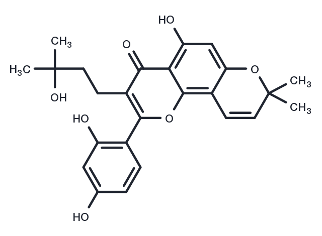 Morusinol Chemical Structure