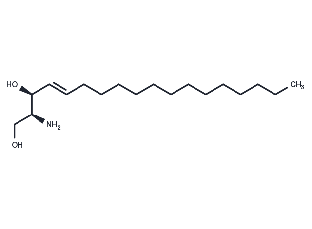 L-threo-Sphingosine C-18 Chemical Structure