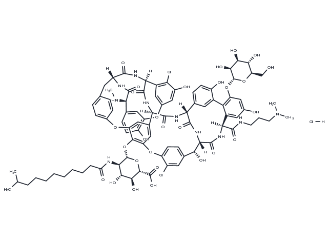 Dalbavancin Chemical Structure