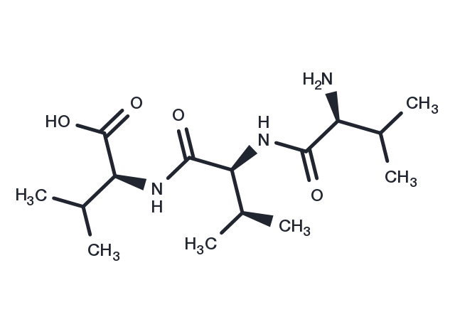Tri-valine Chemical Structure