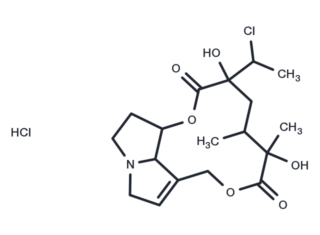 Jaconine hydrochloride Chemical Structure