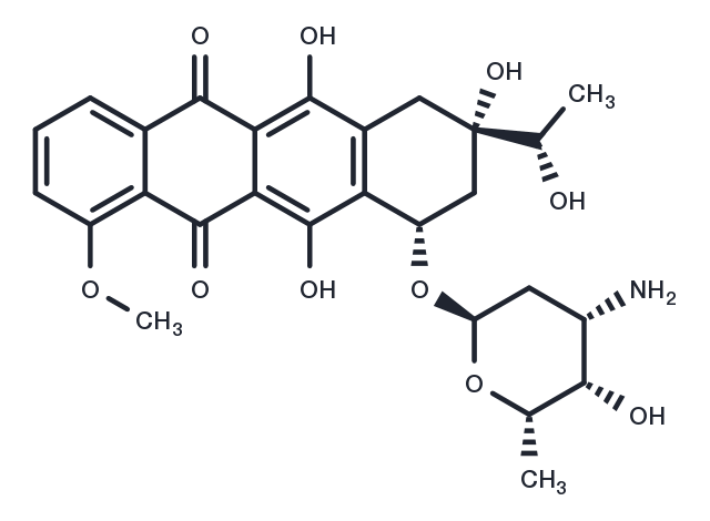 Daunorubicinol Chemical Structure