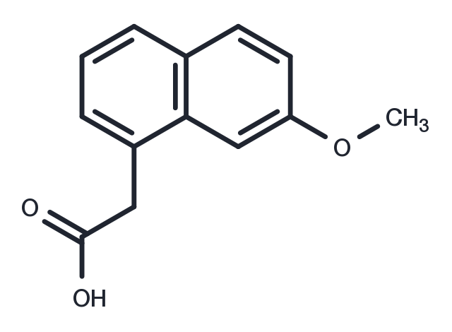 7-Methoxy-1-naphthaleneacetic acid Chemical Structure
