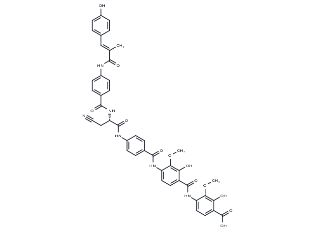 Albicidin Chemical Structure