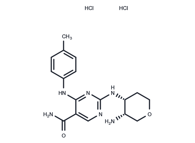 GSK143 dihydrochloride Chemical Structure