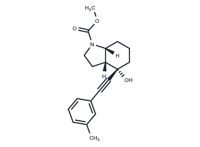 Mavoglurant racemate Chemical Structure