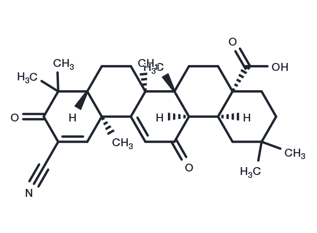 Bardoxolone Chemical Structure